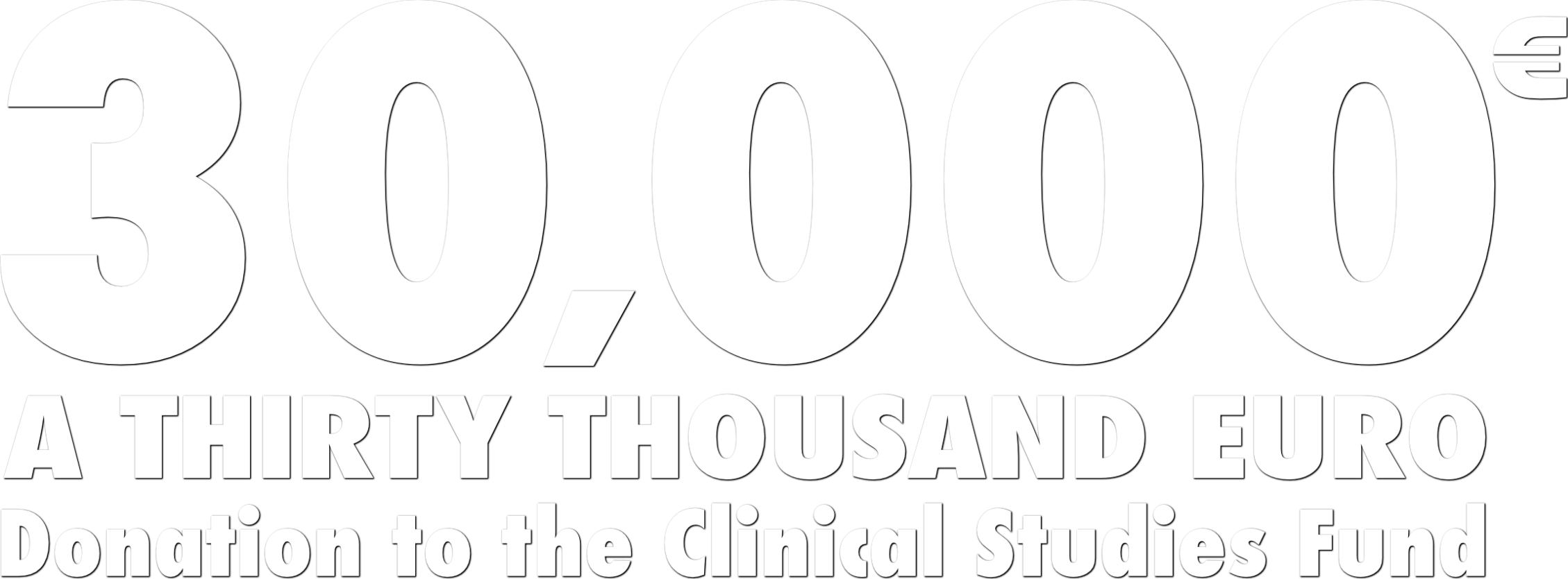 30,000 euro donation pledge by Famous Websites