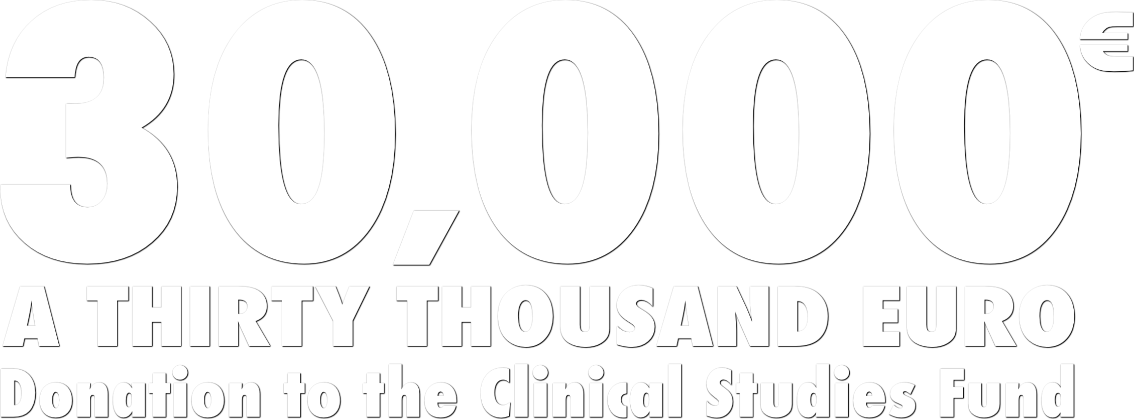 30,000 euro donation pledge by Famous Websites